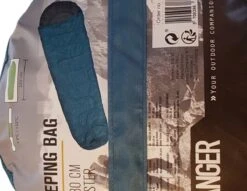 Max Ranger - XL Mummieslaapzak Blauw 220 X 80 Cm - Extra Grote Mummieslaapzak - XL Mummie Slaapzak Blauw -Buiten Kampeer Aanbieding 1200x930