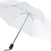 Merkloos Opvouwbare Paraplu Wit 85 Cm