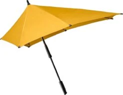 Senz Stormparaplu Opvouwbaar / Paraplu Inklapbaar - XXL Stick - Geel