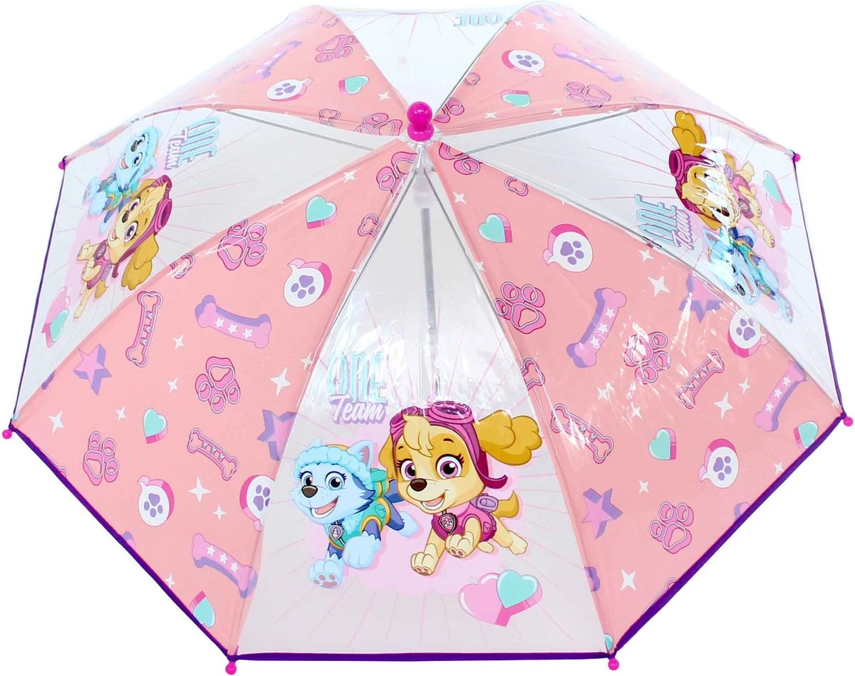 PAW Patrol - Paraplu - Kinderen - 78cm - Roze 2 PAW Patrol - Paraplu - Kinderen - 78cm - Roze - Afbeelding 2