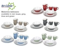 Bo-Camp Servies - Campingbord - 100% Melamine - 16-delig - Grijs 16 Bo-Camp Servies - Campingbord - 100% Melamine - 16-delig - Grijs -Buiten Kampeer Aanbieding 1200x954 1