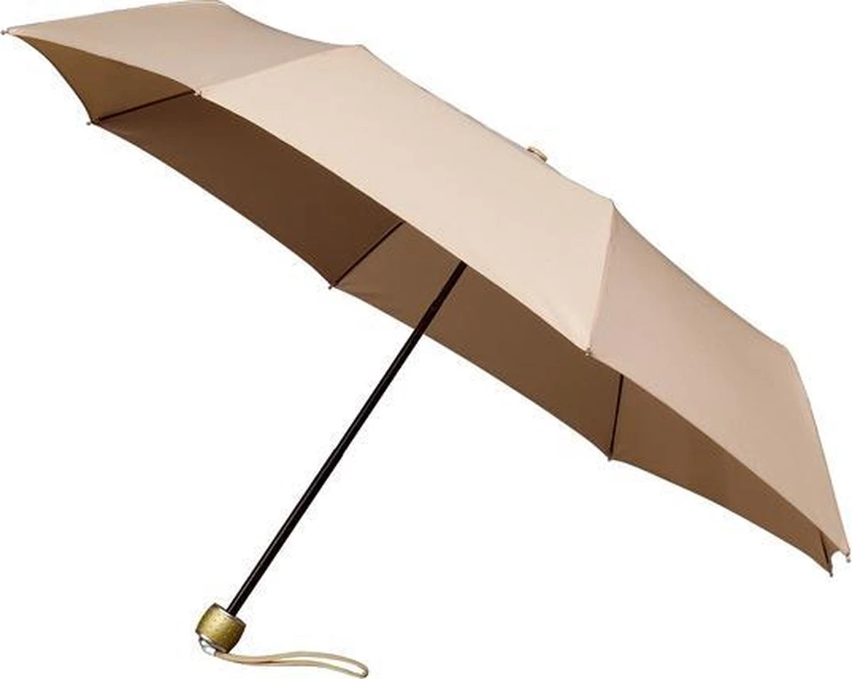 MiniMAX - Opvouwbare Paraplu - Windproof - Ø 100 Cm - Beige 1 MiniMAX - Opvouwbare Paraplu - Windproof - Ø 100 Cm - Beige