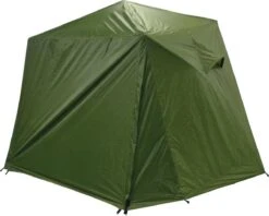 FisherPro Karpertent Met Stormcover – Vistent – Tent - Bescherming Tegen Zon En Wind – 100% Waterdichte Stormhoes – Met Handige Meeneemtas – Ook Geschikt Als Strandtent Of Festivaltent – Extra Veiligheid En Warmte Door Stormcover -Buiten Kampeer Aanbieding 1200x960 1
