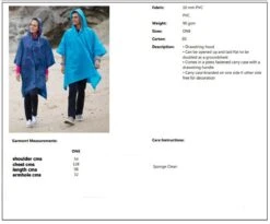 Regencape Poncho Voor Volwassenen Kleur Zwart / In 8 Verschillende Kleuren -Buiten Kampeer Aanbieding 1200x998 5