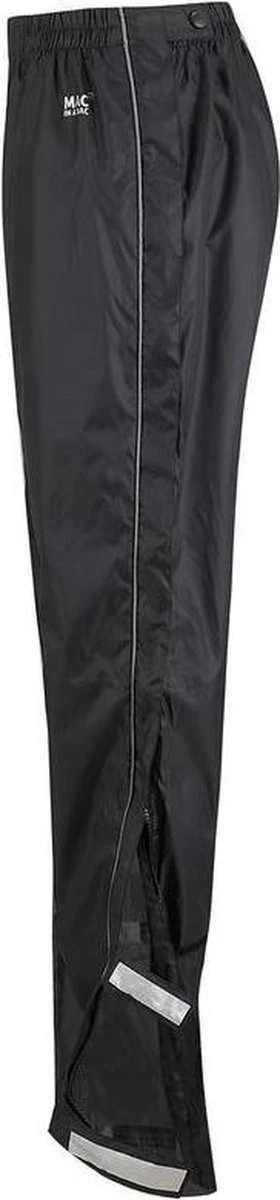 Mac In A Sac Full Zipper Regenbroek - Zwart - Maat XXXL 2 Mac In A Sac Full Zipper Regenbroek - Zwart - Maat XXXL - Afbeelding 2