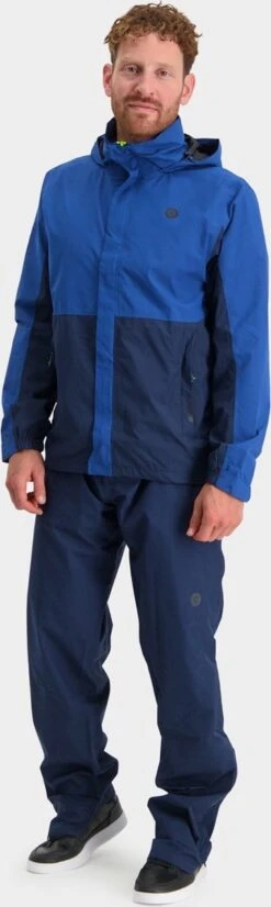 AGU Section Regenbroek Essential Heren - Blauw - L - Waterdicht & Ademend -Buiten Kampeer Aanbieding 359x1200