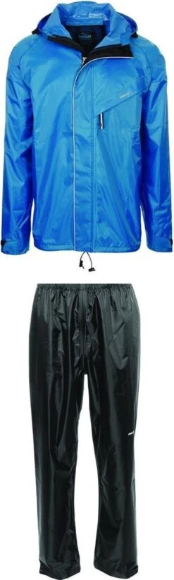 AGU Passat Regenpak Essential - Blauw - L - Dames & Heren - Waterdicht -Buiten Kampeer Aanbieding 360x1200 2