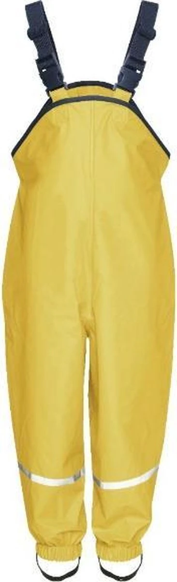 Playshoes Regenbroek Met Bretels Kinderen - Geel - Maat 104 8 Playshoes Regenbroek Met Bretels Kinderen - Geel - Maat 104 - Afbeelding 8