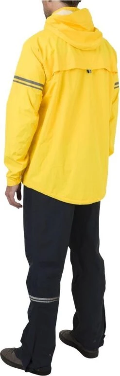 AGU Original Regenpak Essential - Geel/Zwart - L - Dames & Heren - Waterdicht & Ademend -Buiten Kampeer Aanbieding 383x1200 3