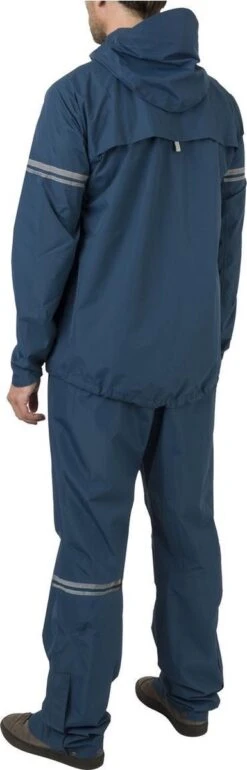 AGU Original Regenpak Essential - Blauw - L - Dames & Heren - Waterdicht & Ademend -Buiten Kampeer Aanbieding 385x1200 4