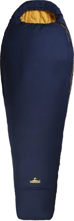 NOMAD Inca 750 - Mummy Slaapzak - 210 X 80/50 - Donkerblauw -Buiten Kampeer Aanbieding 401x1200
