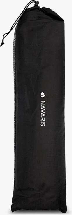 Navaris Campingtafel - Inklapbaar Campingtafeltje Van Aluminium - Opvouwbare Tafel Inclusief Draagtas - Picknicktafel - Zilver -Buiten Kampeer Aanbieding 403x1200