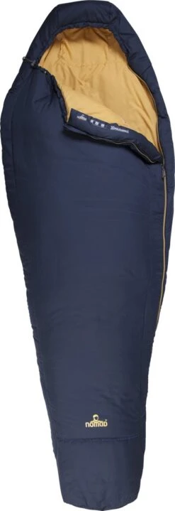 NOMAD® Inca 900 Mummy Slaapzak | 210x80cm Blauw | Lichtgewicht & Kwalitatief | Mummy Slaapzak | Incl Hoes -Buiten Kampeer Aanbieding 412x1200