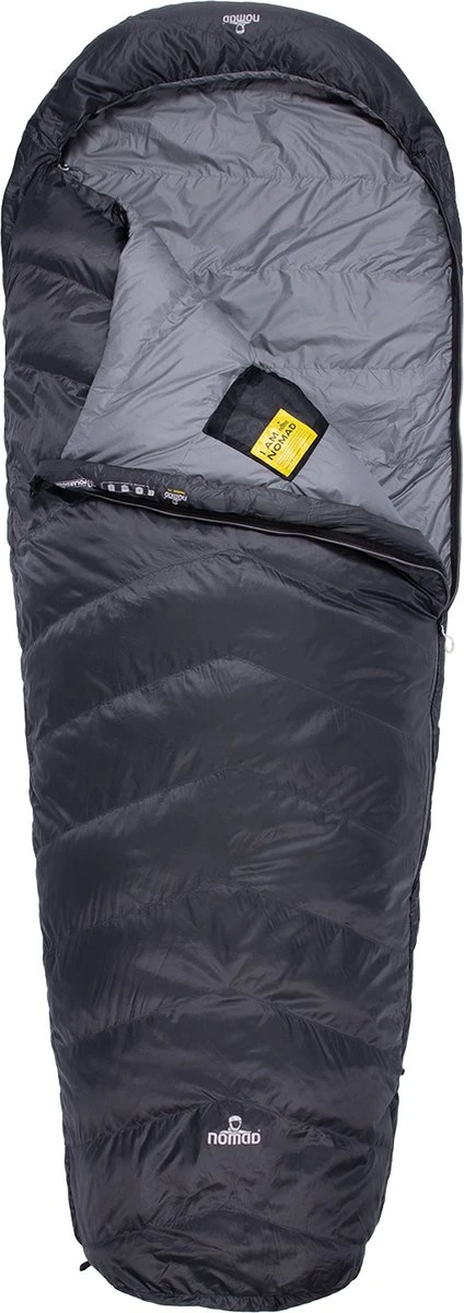 NOMAD® Taurus 250 Slaapzak | 210x80cm Grijs | Lichtgewicht & Kwalitatief | Slaapzak | Incl Hoes 8 NOMAD® Taurus 250 Slaapzak | 210x80cm Grijs | Lichtgewicht & Kwalitatief | Slaapzak | Incl Hoes - Afbeelding 8