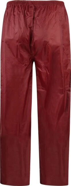 C-Line Regenpak Met Capuchon - Rood - Reflecterend - Nieuw Model - Volwassen Maat L -Buiten Kampeer Aanbieding 458x1200 7