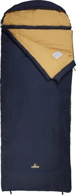 NOMAD® Aztec Comfort Slaapzak | 220x80cm Blauw | Lichtgewicht & Kwalitatief | Dekenmodel Slaapzak | Incl Hoes -Buiten Kampeer Aanbieding 468x1200