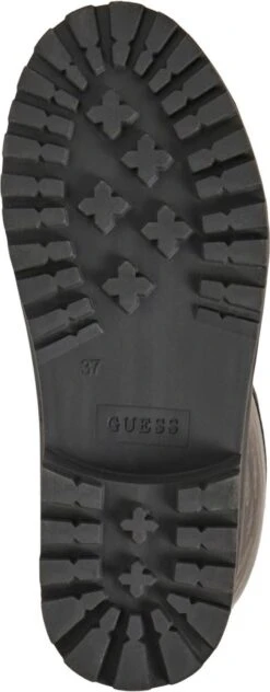 Guess Reisa Regenlaarzen - Rubber Laarzen - Dames - Bruin - Maat 38 -Buiten Kampeer Aanbieding 469x1200 2