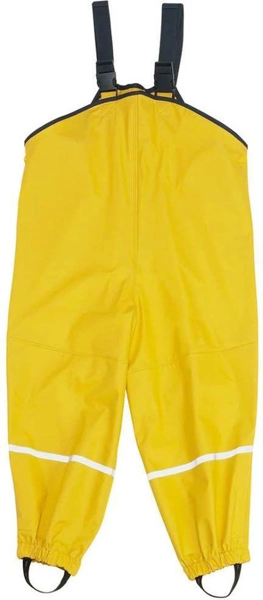 Playshoes Regenbroek Met Bretels Kinderen - Geel - Maat 104 7 Playshoes Regenbroek Met Bretels Kinderen - Geel - Maat 104 - Afbeelding 7