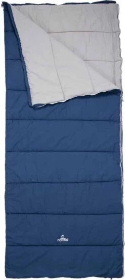NOMAD® Brisbane XL Slaapzak | 220x90cm Blauw | Lichtgewicht & Kwalitatief | Dekenmodel Slaapzak | Incl Hoes -Buiten Kampeer Aanbieding 539x1200