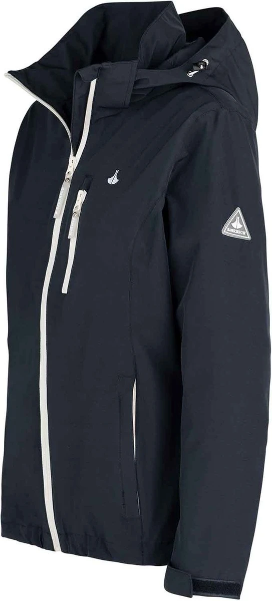 BJØRNSON Iduna Regenjas - Zomerjas - Dames - Waterdicht - Maat 52 - Donkerblauw 5 BJØRNSON Iduna Regenjas - Zomerjas - Dames - Waterdicht - Maat 52 - Donkerblauw - Afbeelding 5