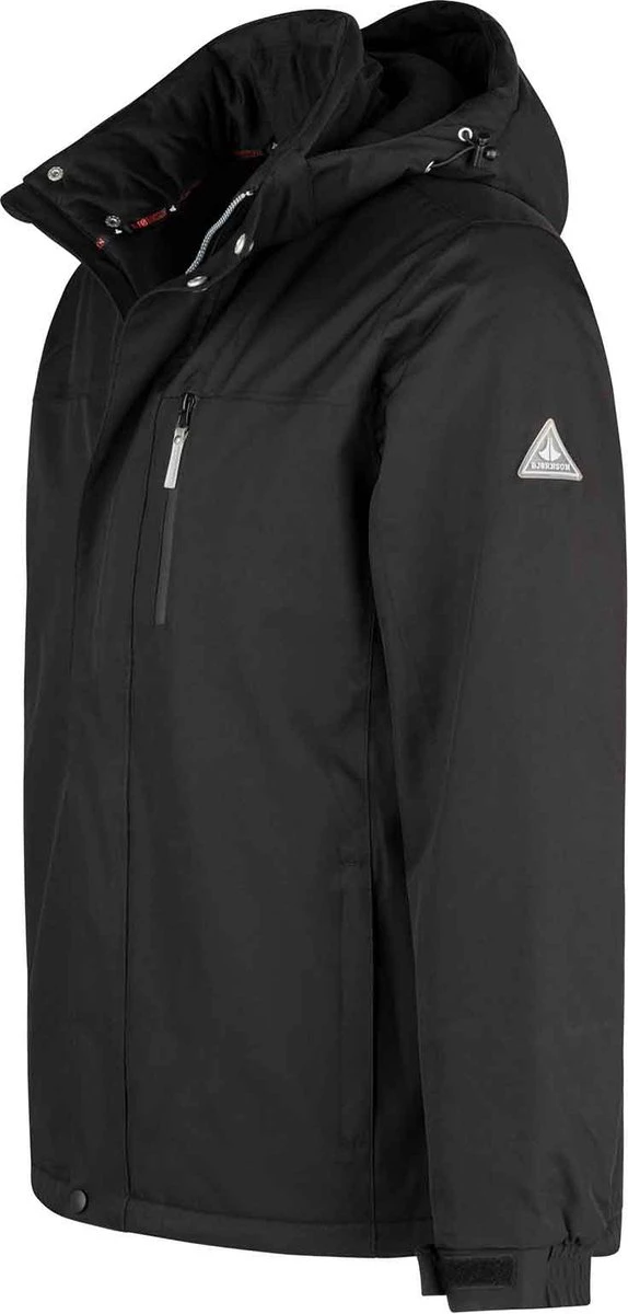 BJØRNSON Kick Regenjas / Winterjas Heren - Waterdicht - Maat L - Zwart 4 BJØRNSON Kick Regenjas / Winterjas Heren - Waterdicht - Maat L - Zwart - Afbeelding 4