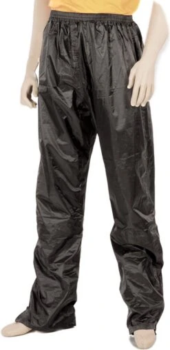 Mirage Rainfall - Regenbroek - Unisex - Maat L - Zwart