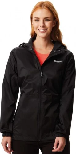 Regatta Pack-It II Regenjas - Maat 44 - Vrouwen - Zwart -Buiten Kampeer Aanbieding 590x1200 4