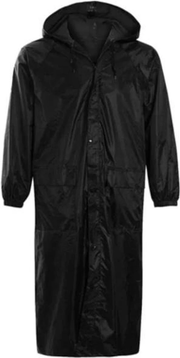 JC Blue Trenchcoat – Zwart – Regenjas Dames – Regenjas Heren - Waterdicht - Maat XL 1 JC Blue Trenchcoat – Zwart – Regenjas Dames – Regenjas Heren - Waterdicht - Maat XL