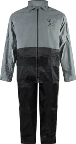 C-Line Regenpak Met Capuchon - Reflecterende Jas - Nieuw Model - Volwassen Maat L