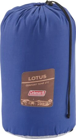 Coleman Lotus S Slaapzak - 165 X 165 Cm -Buiten Kampeer Aanbieding 663x1200