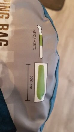 Max Ranger - XL Mummieslaapzak Blauw 220 X 80 Cm - Extra Grote Mummieslaapzak - XL Mummie Slaapzak Blauw -Buiten Kampeer Aanbieding 674x1200