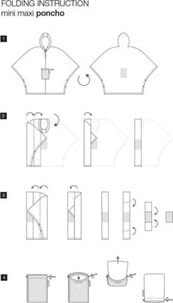 Reisenthel Mini Maxi Poncho Regenponcho - Opvouwbaar - Signature Navy Blauw -Buiten Kampeer Aanbieding 687x1200 2