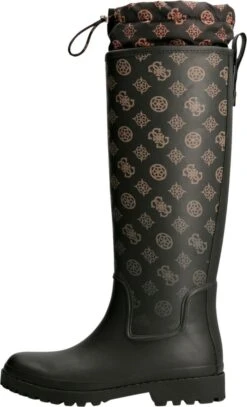 Guess Reisa Regenlaarzen - Rubber Laarzen - Dames - Bruin - Maat 38 -Buiten Kampeer Aanbieding 728x1200 2