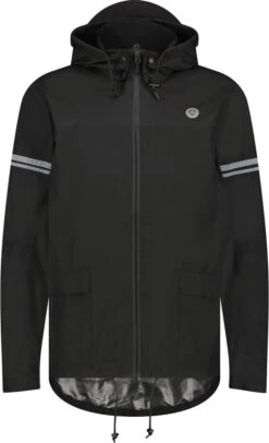 AGU Original Regenpak Essential - Zwart - XXXL - Dames & Heren - Waterdicht & Ademend -Buiten Kampeer Aanbieding 730x1200 1