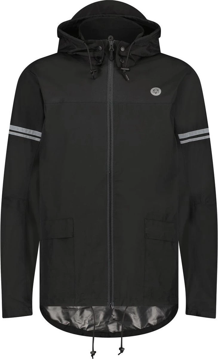 AGU Original Regenpak Essential - Zwart - L - Dames & Heren - Waterdicht & Ademend 2 AGU Original Regenpak Essential - Zwart - L - Dames & Heren - Waterdicht & Ademend - Afbeelding 2