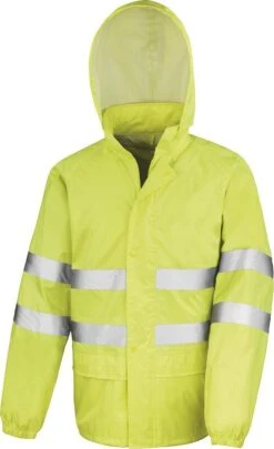 Merkloos REGENPAK - WATERPROOF - REGENJAS - REGENBROEK - REFLECTEREND - MAAT M -Buiten Kampeer Aanbieding 732x1200 2