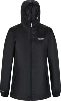 Regatta Pack-It II Regenjas - Maat 44 - Vrouwen - Zwart -Buiten Kampeer Aanbieding 734x1200 1
