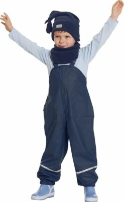 Playshoes Regenbroek Met Bretels Kinderen - Donkerblauw - Maat 86 -Buiten Kampeer Aanbieding 739x1200 2