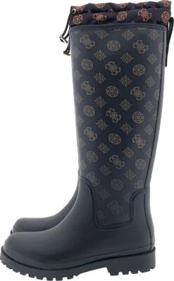 Guess Reisa Regenlaarzen - Rubber Laarzen - Dames - Bruin - Maat 38 -Buiten Kampeer Aanbieding 743x1200