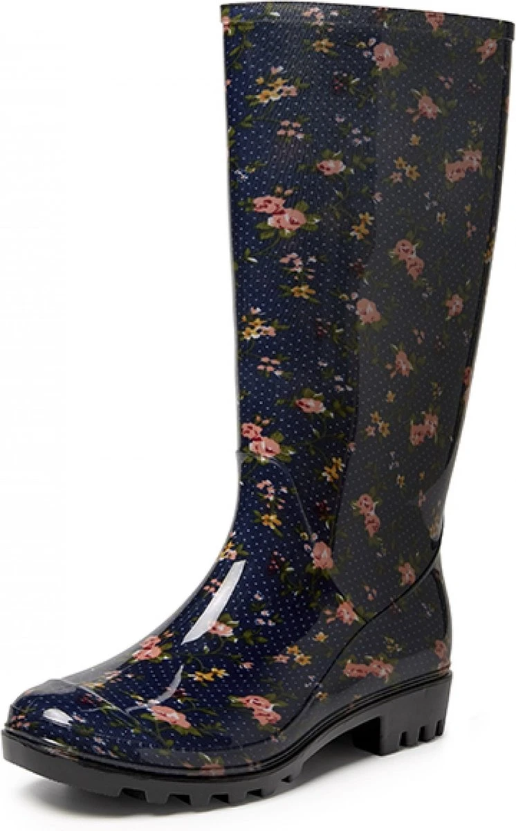 Merkloos Dames PVC Laars Sara - Blauw - 39 1 Merkloos Dames PVC Laars Sara - Blauw - 39