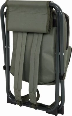 Capture Outdoor, "Traveller OX-37" Camping Kruk Met Rugzak, Opvouwbaar, Lichtgewicht, Verstelbare En Gevoerde Draagriemen, … -Buiten Kampeer Aanbieding 746x1200