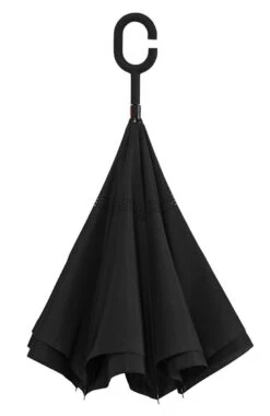 Merkloos Impliva RU-6 Inside Out Windproof Paraplu - Dubbeldoeks - Ø 107 Cm - Zwart -Buiten Kampeer Aanbieding 779x1200 2
