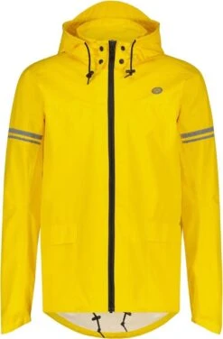 AGU Original Regenpak Essential - Geel/Zwart - L - Dames & Heren - Waterdicht & Ademend -Buiten Kampeer Aanbieding 789x1200 2