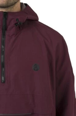 AGU Grant Regenponcho Essential Unisex - Bordeaux - One Size - Dames & Heren - Waterdicht & Ademend -Buiten Kampeer Aanbieding 795x1200 3