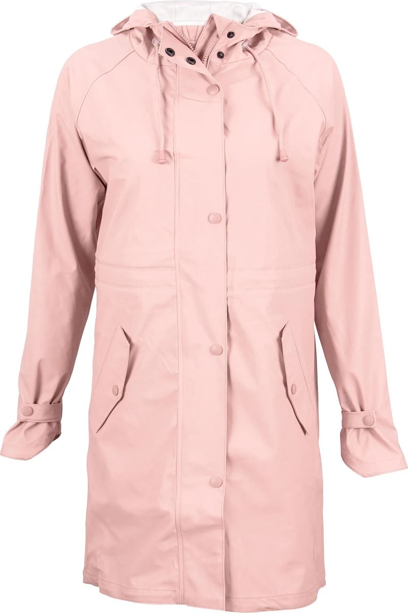 Ralka Regenjas Dames - Mizzle - Lichtroze - Maat 38 1 Ralka Regenjas Dames - Mizzle - Lichtroze - Maat 38