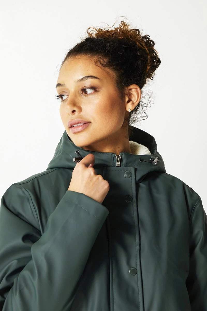 America Today Janice Teddy - Dames Regenjas - Maat L 3 America Today Janice Teddy - Dames Regenjas - Maat L - Afbeelding 3