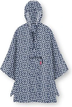 Reisenthel Mini Maxi Poncho Regenponcho - Opvouwbaar - Signature Navy Blauw -Buiten Kampeer Aanbieding 804x1200 5