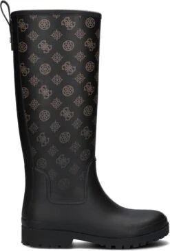 Guess Reisa Regenlaarzen - Rubber Laarzen - Dames - Bruin - Maat 38