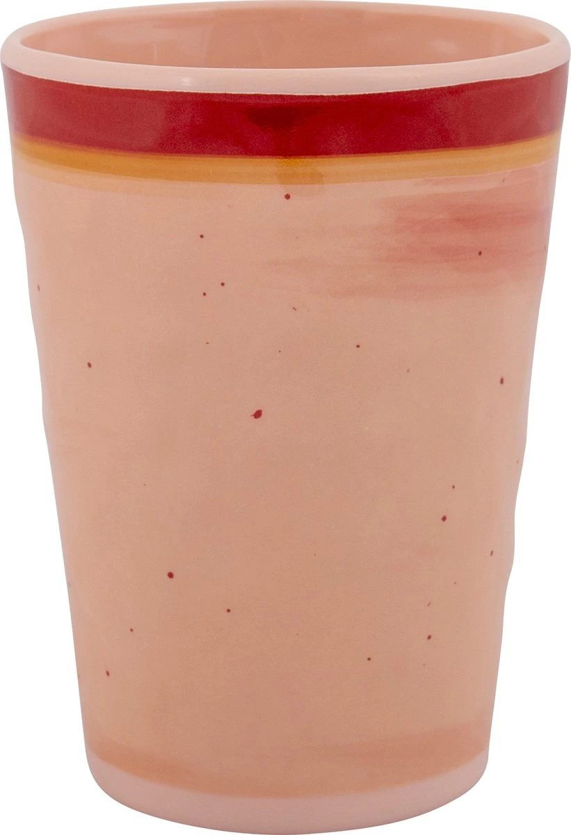 Bo-Camp - Beker - Halo - 400 Ml - 4 Stuks - Terra 3 Bo-Camp - Beker - Halo - 400 Ml - 4 Stuks - Terra - Afbeelding 3