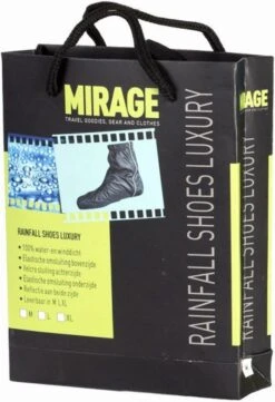 Mirage Rainfall Luxury Overschoenen Unisex - Zwart - Maat 39 -Buiten Kampeer Aanbieding 822x1200 3